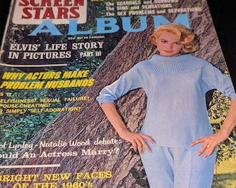 Screen Stars Album No 5 1964 - Sandra Dee - Natalie Wood - Shelley Fabares