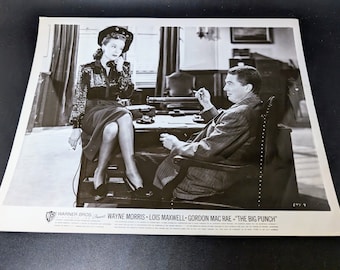 Original The Big Punch Movie Lois Maxwell Photo