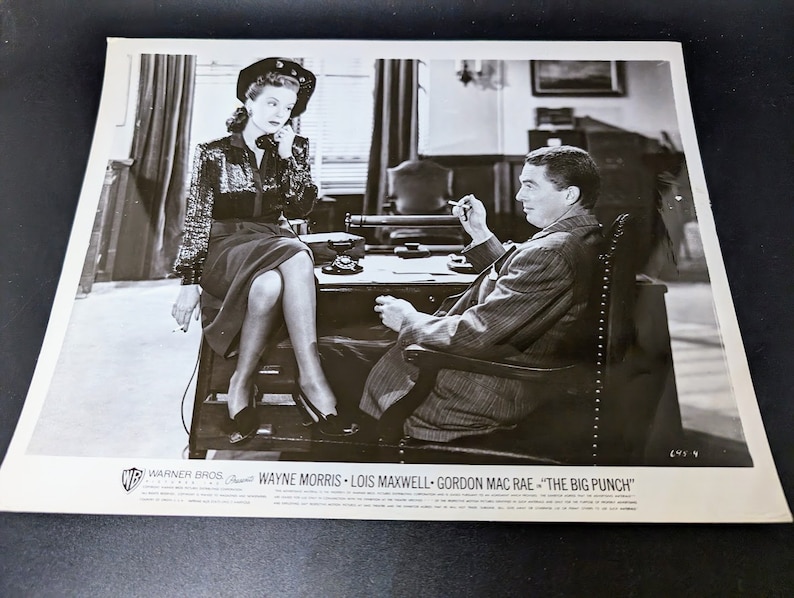 Original The Big Punch Movie Lois Maxwell Photo image 1