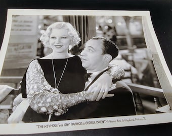 Vintage The Keyhole Movie Still - Glenda Farrell - Allen Jenkins - Movie Memorbilia