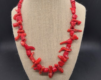 New 2 Rown 7-8mm Natural Japan South Sea Red Coral Round Beads Necklace 18-19" New 2 Rown 7-8mm Natural Japan South Sea Red Coral Round Beads Necklace 18-19"