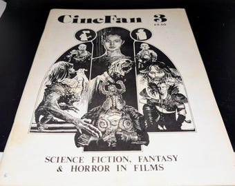 CineFan 3 Magazine 84/85 Mole-Man, HP Lovecraft, Kwaidan, Mad Max, Les Baxter