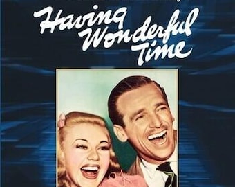 Having a Wonderful Time Movie DVD - Douglas Fairbanks Jr and Ginger Rogers 1938 - Never Used