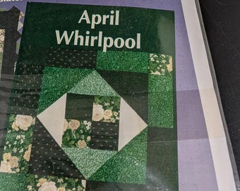 My Favorite Things Limited Ed Quilt Block March 1999 - Next Door Neighbor - January Yankee Puzzle - February Cat's Cradle - April Whirlpool