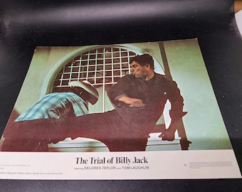 Original The Trial of Billy Jack Color Movie Photo -Tom Laughlin #6 1974