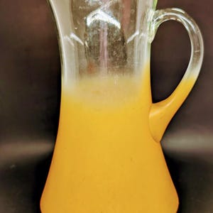 Pichet orange Blendo Hombre MCM vintage - Verre dépoli