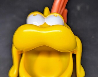 1995 Fisher Price Plastic Yellow Toy Fish from Fish n Reel Game