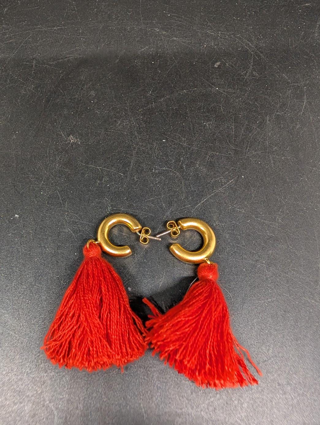 Statement Earrings Madewell Tassel Earrings Earrings Madewell 2025