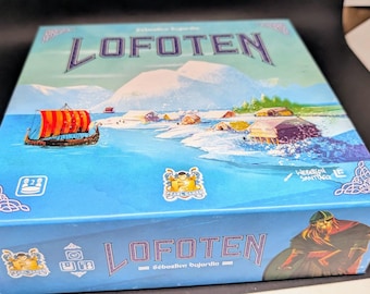 Sebastien Dujardin 2022 Lofoten Card Strategy Game - Pearl Games - Asmodee  - 40 minute Game - 2 people game - 12 and up game