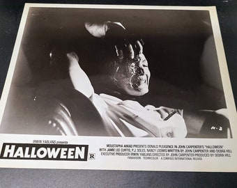 Original John Carpenters Halloween Movie Photo - Nurse in Car Scene