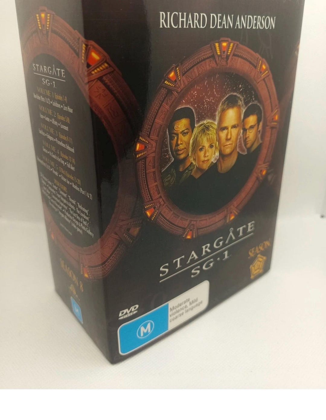 stargate-sg-1-season-8-box-set-six-disc-set-region-4-sleeved-etsy