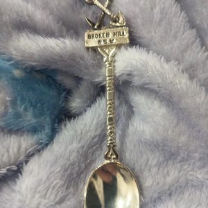 Broken Hill New South Wales Australia Vintage Souvenir Spoon