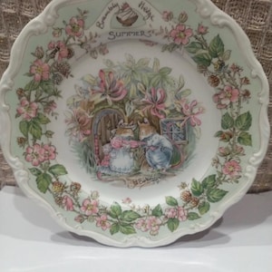 Royal Doulton Summer  Brambly Hedge Gift Collection Bone China 1982 England