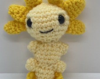 Axolotle Crochet Plushie