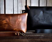 leather pouch, leather zipper pouch, tool pouch, leather clutch, leather zipper bag, travel bag, leather travel bag, dopp kit, pencil case