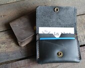 Leather Card Wallet Front Pocket Wallet Card Holder
