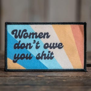 Rebellious Iron-On Printed Punk Patch | Show off your unique style on bags, backpacks, jackets, and jeans | Iron or Sew On