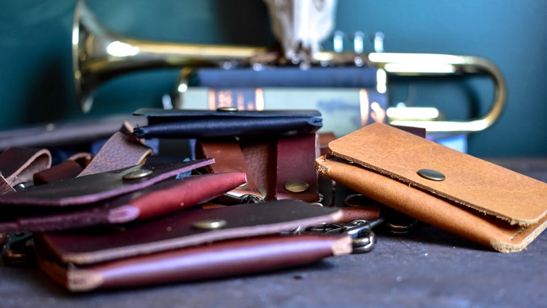 Leather Wallet Minimalist Wallet Travel Wallet