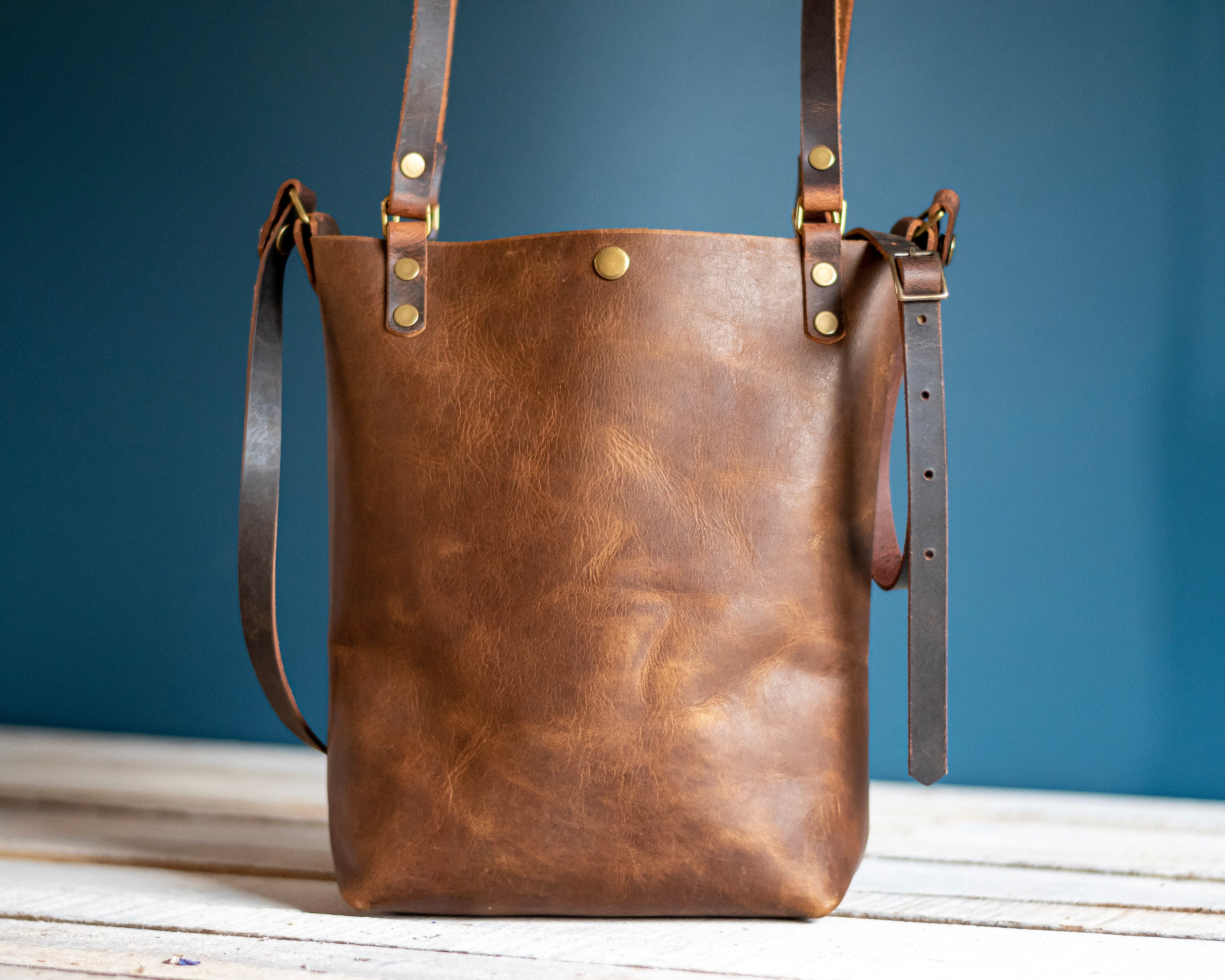 Handmade Leather tote