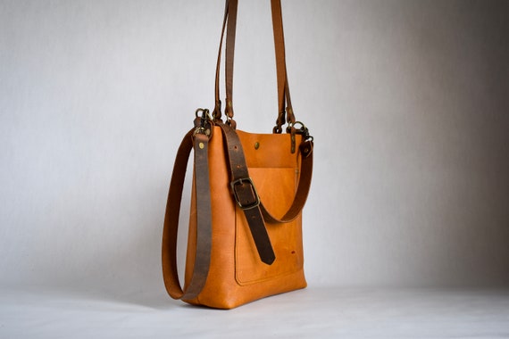 Leather Tote Bag | Leather Handbag | Crossbody Bag | Shoulder Bag