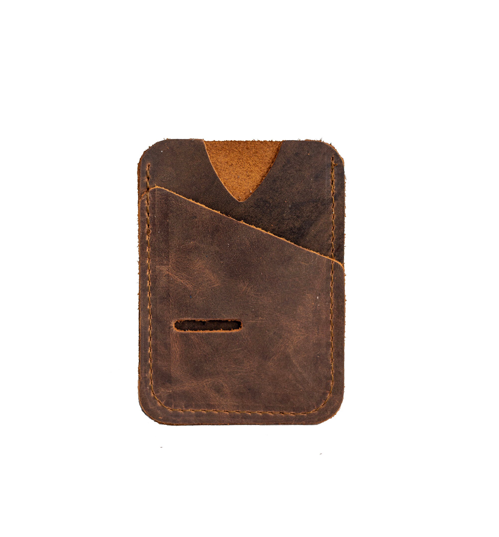 NEIGHBORHOOD Leather Wallet & Card Case Set - Used, Minimal