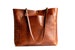 The Original Classic Leather Tote Bag | Leather Purse | Crossbody Bag | Made in USA | Three Sizes 