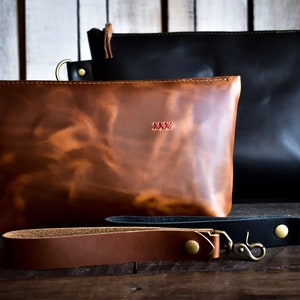 Made in USA | Leather Pouch | Leather Clutch | Tool Bag