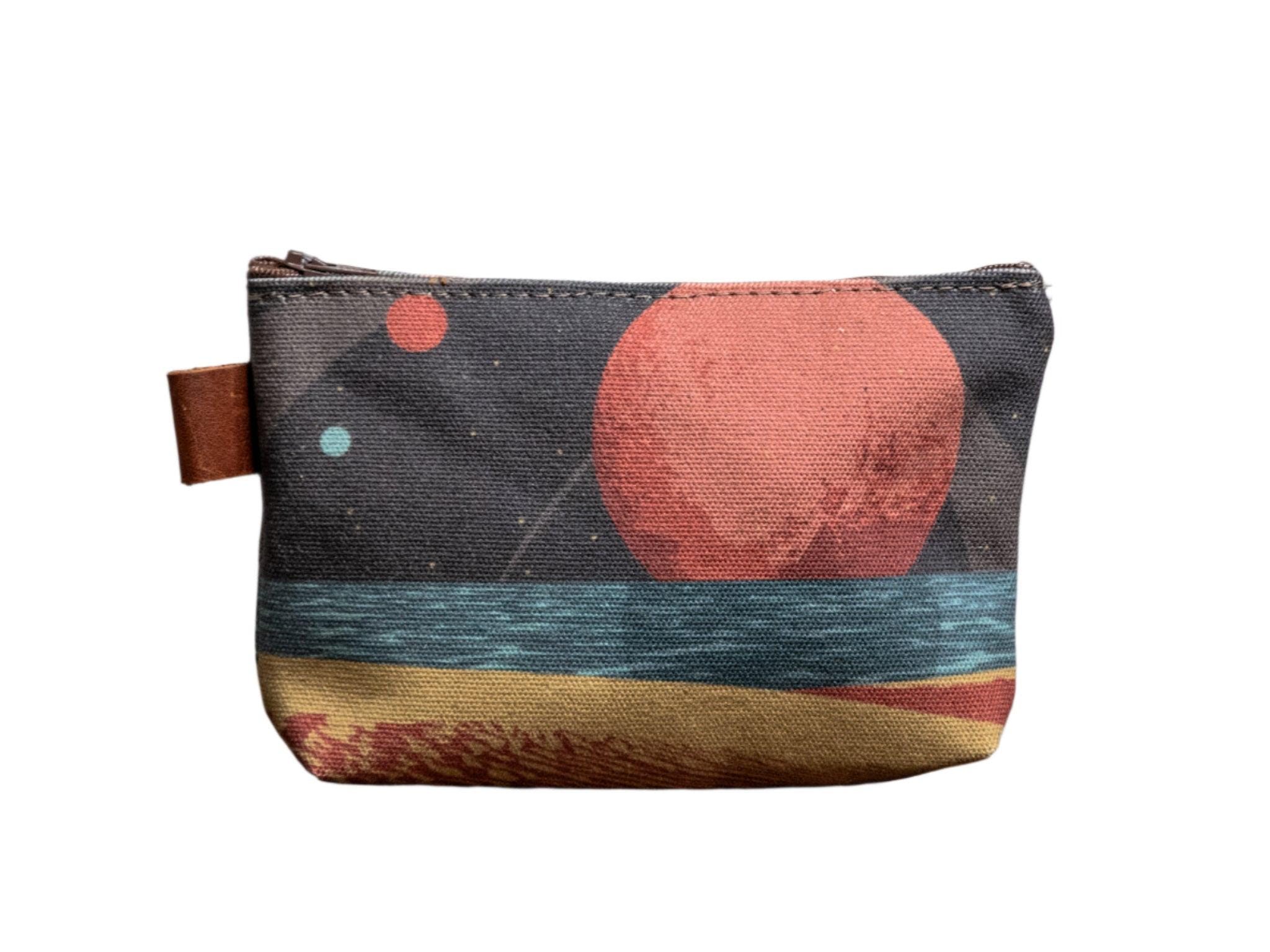 スターダスト | ハンドプリント ミディアム キャンバス ポーチ