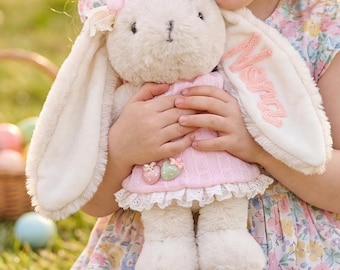 Personalized Bunny Plush | Personalized name doll, Spring Styles