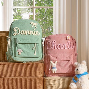 Sac à dos enfant personnalisé avec nom | Sac d'école | Cartable pour tout-petits | Cartable pour enfants | Sac à dos pour enfants | Sac à dos pour enfants