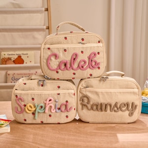 Sac à lunch fait main pour enfants | Sac à dos | Cadeau pour la rentrée des classes | Cadeau pour tout-petit