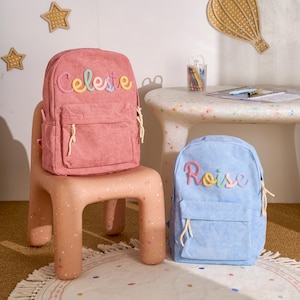 Sac à dos enfant personnalisé avec nom | Sac d'école | Cartable pour tout-petits | Cartable pour enfants | Sac à dos pour enfants | Sac à dos pour enfants