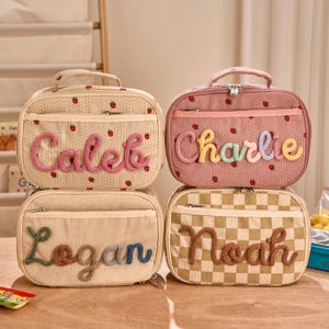 Sac à lunch fait main pour enfants | Sac à dos | Cadeau pour la rentrée des classes | Cadeau pour tout-petit