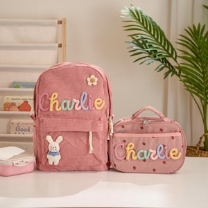 Sac à dos enfant personnalisé avec nom | Sac d'école | Cartable pour tout-petits | Cartable pour enfants | Sac à dos pour enfants | Sac à dos pour enfants