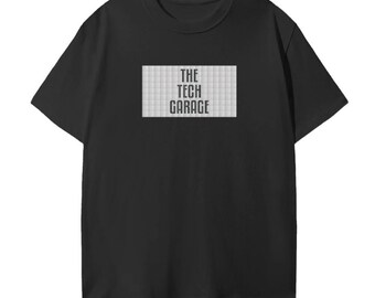 LED-wand | De technische garage | Naadloos T-shirt met verlaagde schoudernaden en regular-fit pasvorm