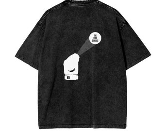 TTG-verlichting | De technische garage | Oversized T-shirt met acid wash