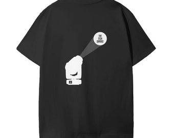 TTG-verlichting | De technische garage | Naadloos T-shirt met verlaagde schoudernaden en regular-fit pasvorm