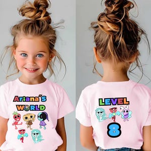 Kuromi AND DANDY WORD Birthday Shirt for Kids – Cute Cartoon Tee for Girls – Toddler Kuromi Party Outfit – Sanrio-Inspired T-Shirt