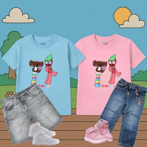 Whimsical Kids T-Shirt – Fun Cartoon Tee for Boys & Girls – Cute Birthday Gift – Colorful Toddler Graphic Shirt – Dandy’s World Design