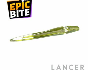 EpicBite Lancer 40mm 1.57&quot; Floating Silicone Bait 20pcs | Micro Jig Soft Lure for Perch Crappie Panfish XUL AJING Ice Fishing Finesse Bait