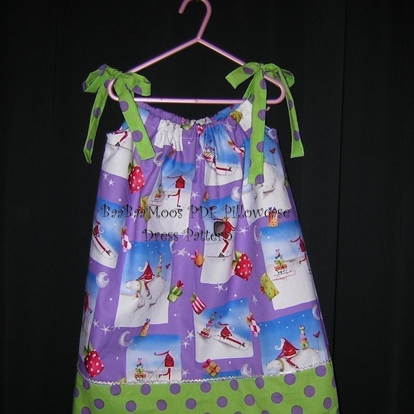 Pillowcase Dress PDF  - Easy instructions 3M to 6Y