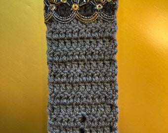 ONE of a KIND Ear/Neck Warmer, Versatile yet Stylish, Crocheted