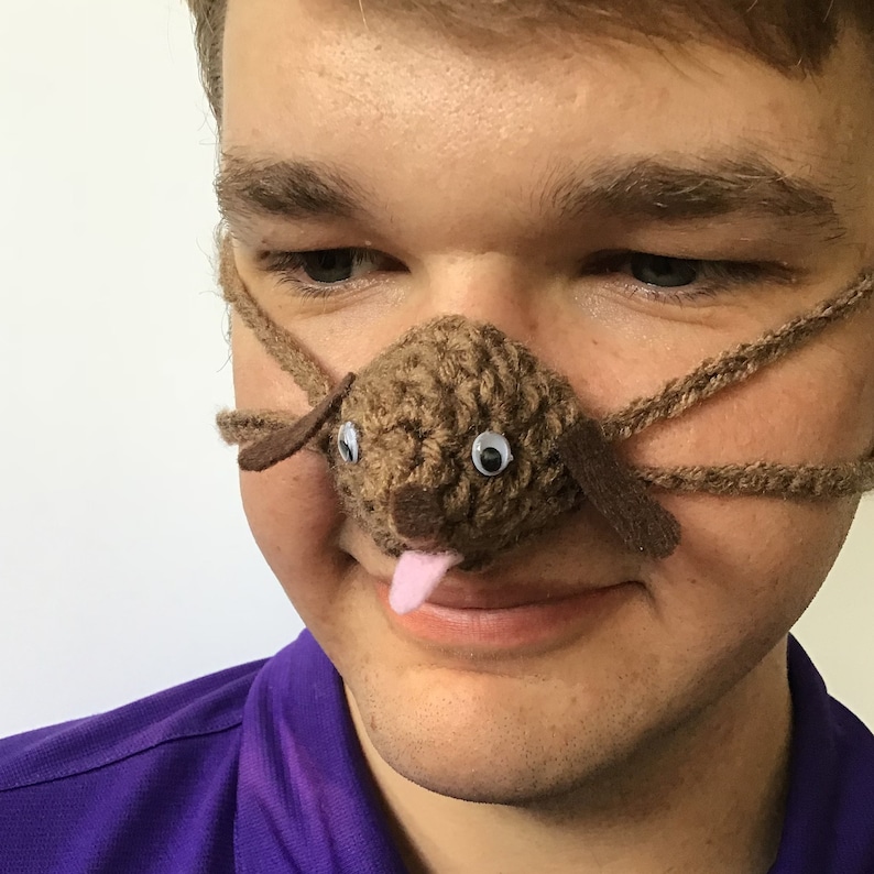 NOSE WARMER Unique Licker Dog by Aunt Marty's Original Etsy