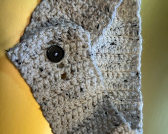 ONE of a KIND Ear/Neck Warmer, Versatile yet Stylish, Crocheted