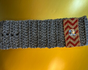 ONE of a KIND Ear/Neck Warmer, Versatile yet Stylish, Crocheted