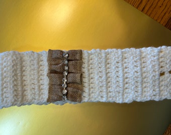 ONE of a KIND Ear/Neck Warmer, Versatile yet Stylish, Crocheted