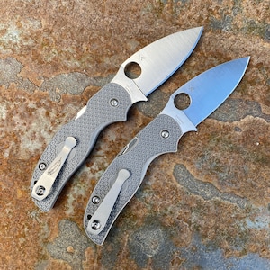 Spyderco Standard Wire Clip Replacement Deep Carry Titanium Pocket Clip | LynchNW Original Design - USA Made | Guaranteed for Life