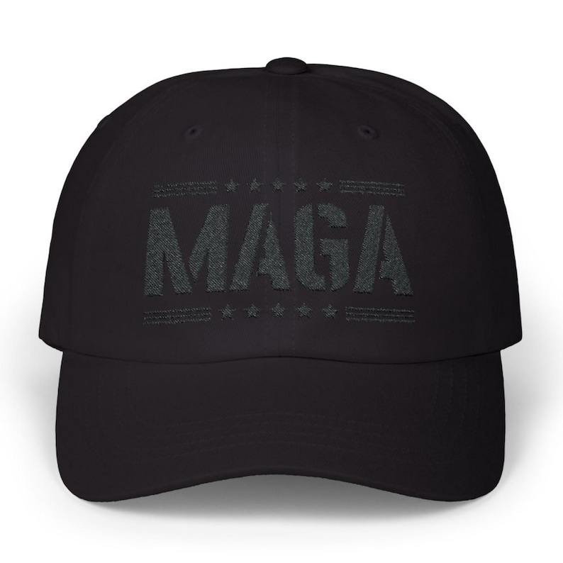 Black MAGA Cap: American Flag Design, Patriotic Hat - Etsy