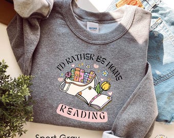Groovy Book Lover Unisex Sweatshirt, Vintage Bag of Books Design, Retro Introvert Reading Crewneck, Cozy Homebody Jumper, Cheerful Bookworm