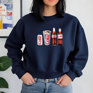 Diet Coke Sweatshirt, Diet Coke Lover Sweatshirt, Diet Coke Hoodie, I Need a Diet Coke Sweater, Diet Coke Bottle Sweatshirt, Gift for Her